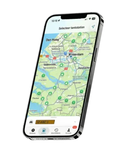 App interface On the Go tanken